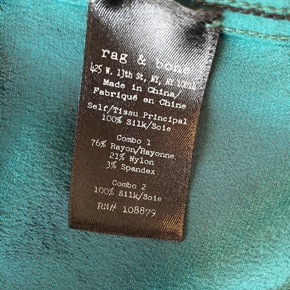 Rag & Bone NWOT Silk Top - Picture 8 of 9